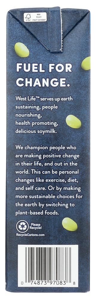 Product image of Westsoy Organic Unsweetened Vanilla Soymilk 32 oz 32 oz Pack of 2