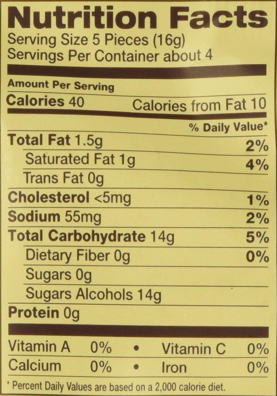 Product image of Werther's Original Caramel Chocolate Sugar Free Hard Candies 2.35 oz 2.35 oz Pack of 2