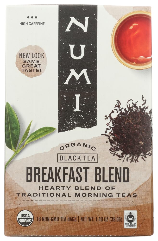 Product image of Numi Organic Tea Breakfast Blend 18 Bags Pack of 2