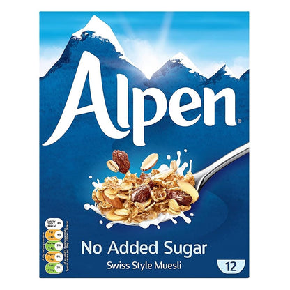 Product image of Alpen Muesli Cereal No Sugar Added 14 oz Boxes 14 oz Pack of 2