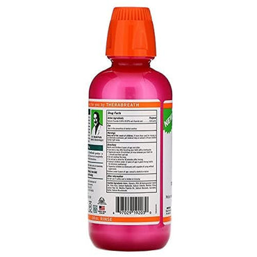 Product image of TheraBreath Healthy Smile Rinse Sparkle Mint 16 oz 16 oz