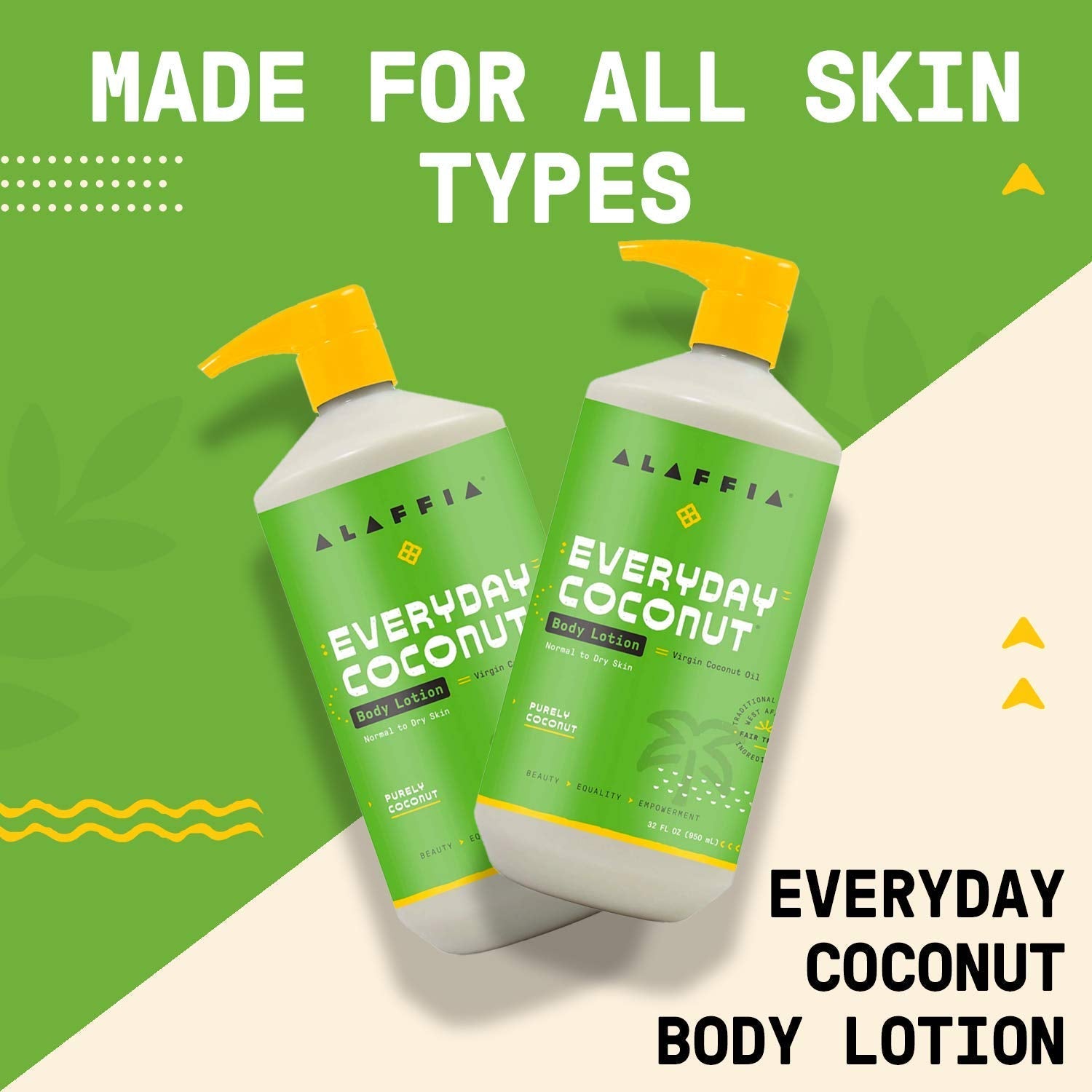 Product image of Alaffia EveryDay Coconut Hydrating Body Lotion Normal to Dry Skin Moisturizing Support for Soft and Supple