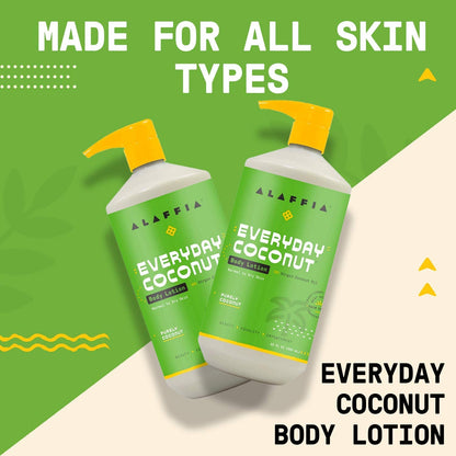 Product image of Alaffia EveryDay Coconut Hydrating Body Lotion Normal to Dry Skin Moisturizing Support for Soft and Supple