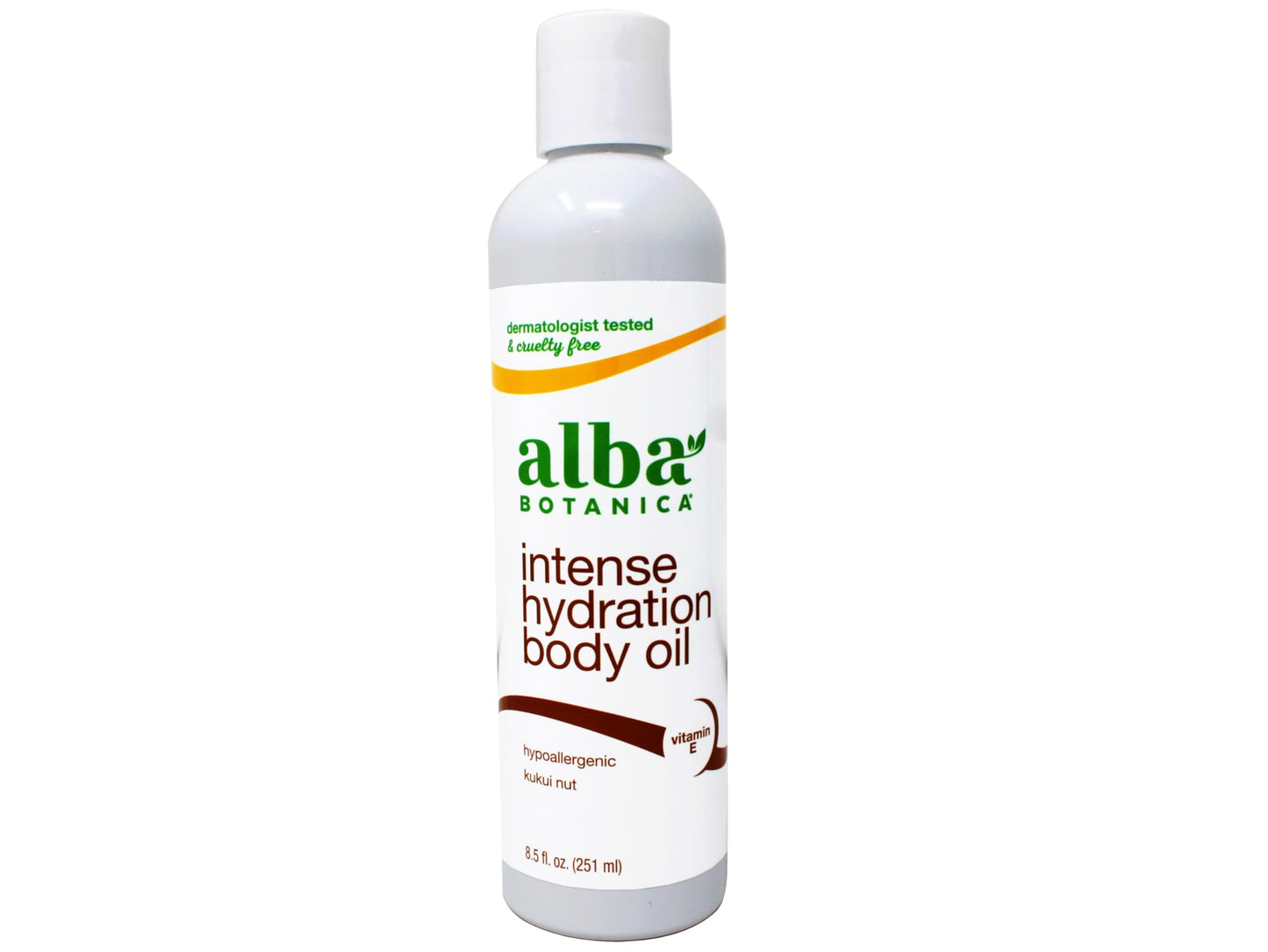 Product image of Alba Botanica Hawaiian Organic Body Oil Kukui Nut 8.5 oz 8.5 oz Pack of 2
