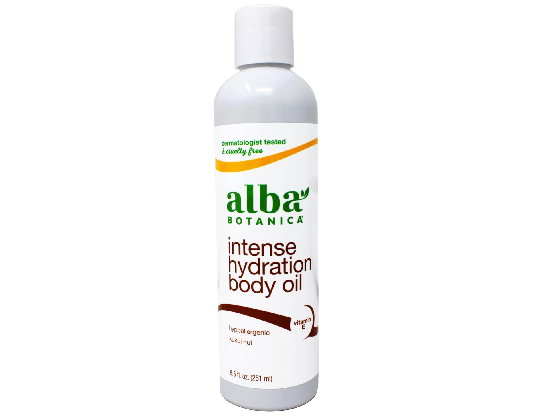 Product image of Alba Botanica Hawaiian Organic Body Oil Kukui Nut 8.5 oz 8.5 oz Pack of 2