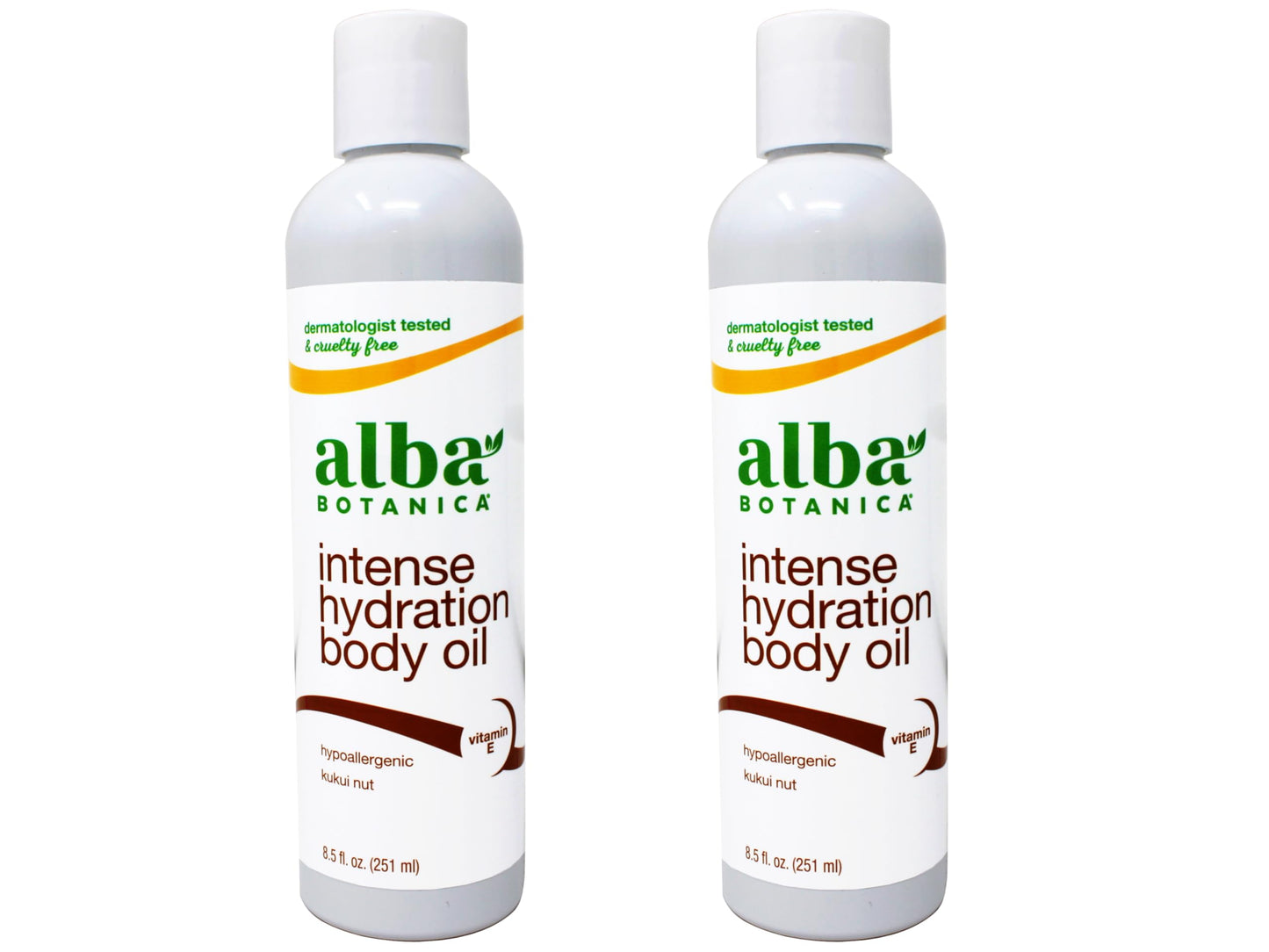 Product image of Alba Botanica Hawaiian Organic Body Oil Kukui Nut 8.5 oz 8.5 oz Pack of 2
