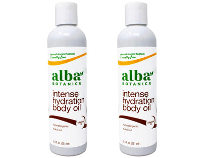 Product image of Alba Botanica Hawaiian Organic Body Oil Kukui Nut 8.5 oz 8.5 oz Pack of 2