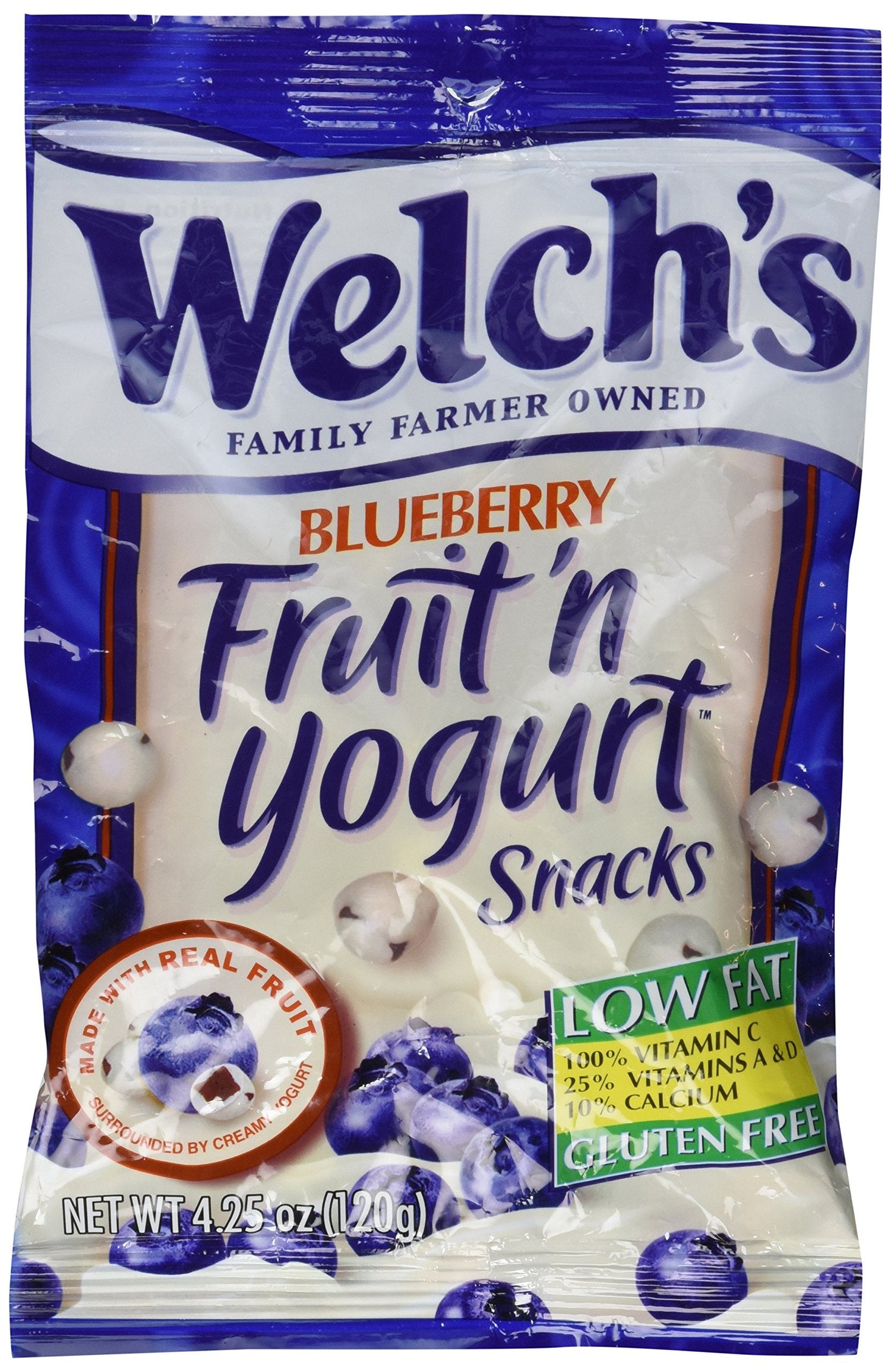 Product image of Welch's Fruit 'n Yogurt Snacks Blueberry 4.25 oz 4.25 oz