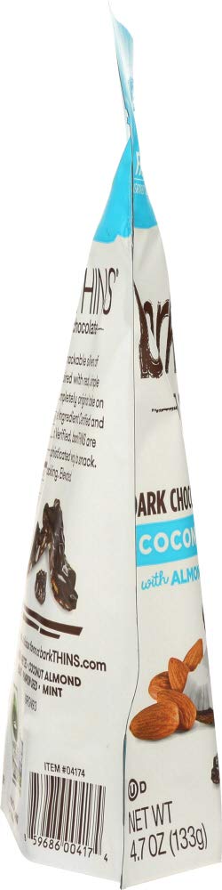 Product image of barkTHINS Dark Chocolate Snacking Chocolates Toasted Coconut Almonds 4.7 oz 4.7 oz Pack of 2