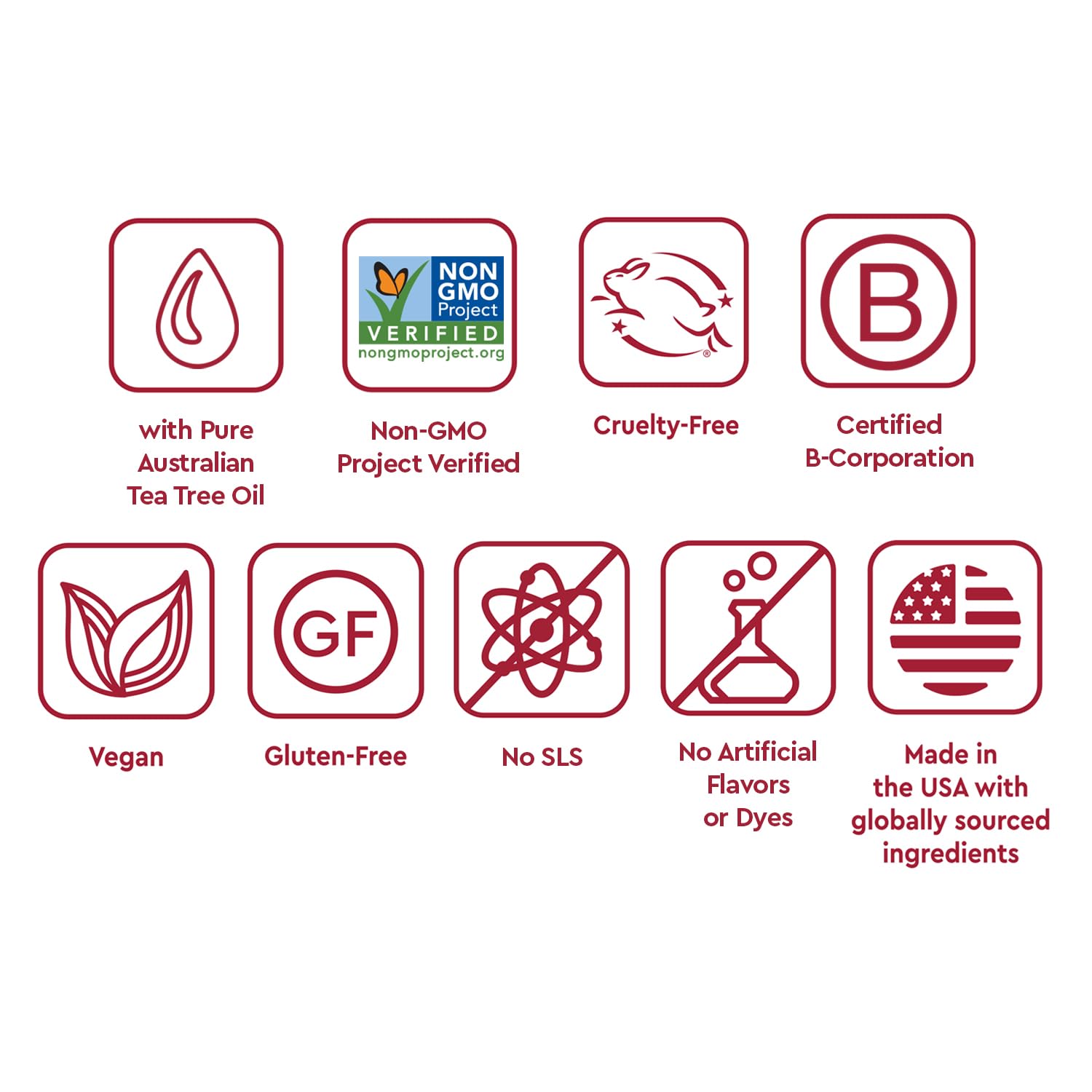 Product image of Desert Essence Natural Neem Toothpaste Cinnamint Pure Essential Oil Baking Soda Complete Oral Care Sea Salt