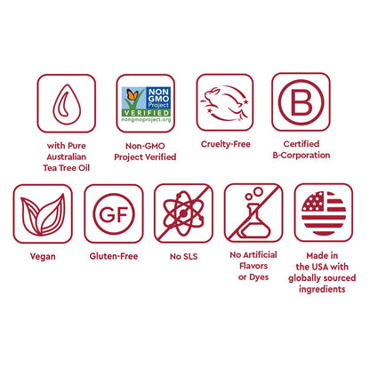 Product image of Desert Essence Natural Neem Toothpaste Cinnamint Pure Essential Oil Baking Soda Complete Oral Care Sea Salt