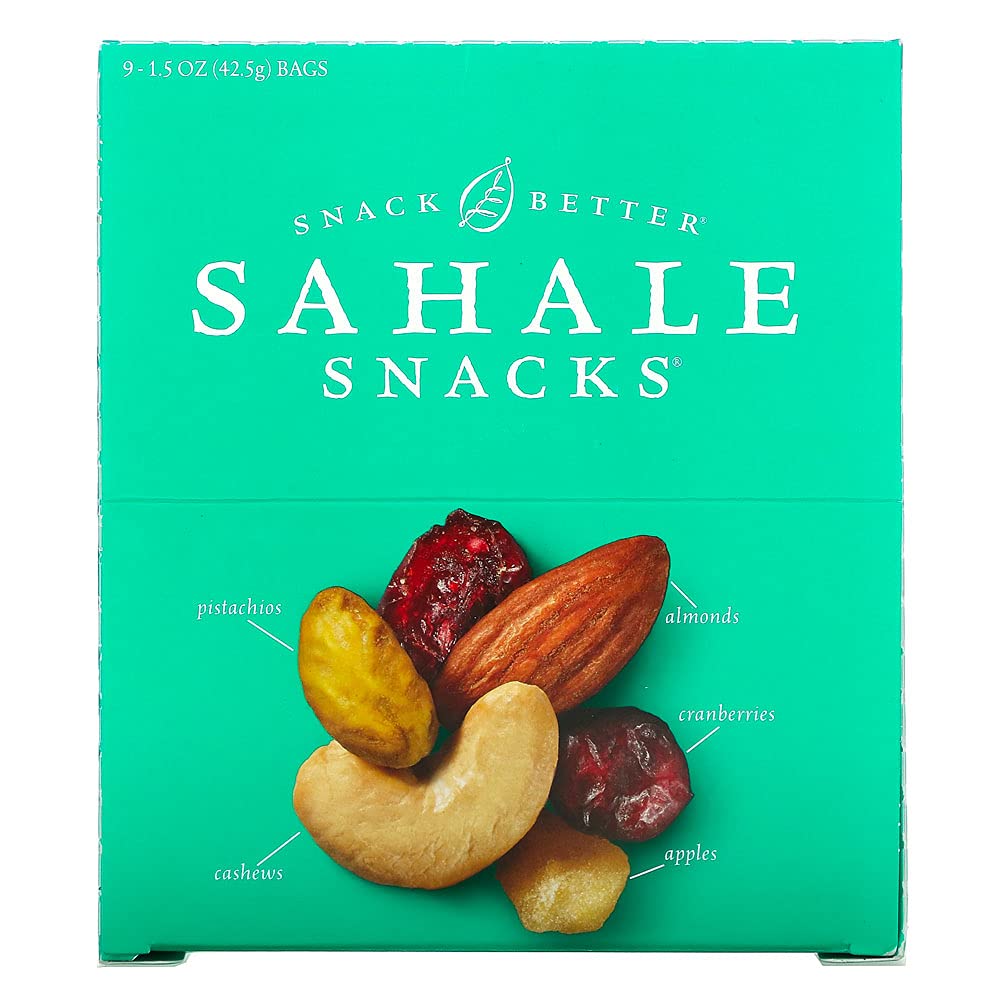 Product image of Sahale Snacks Classic Fruit and Nut Trail Mix 1.5 oz 1.5 oz Pack of 9