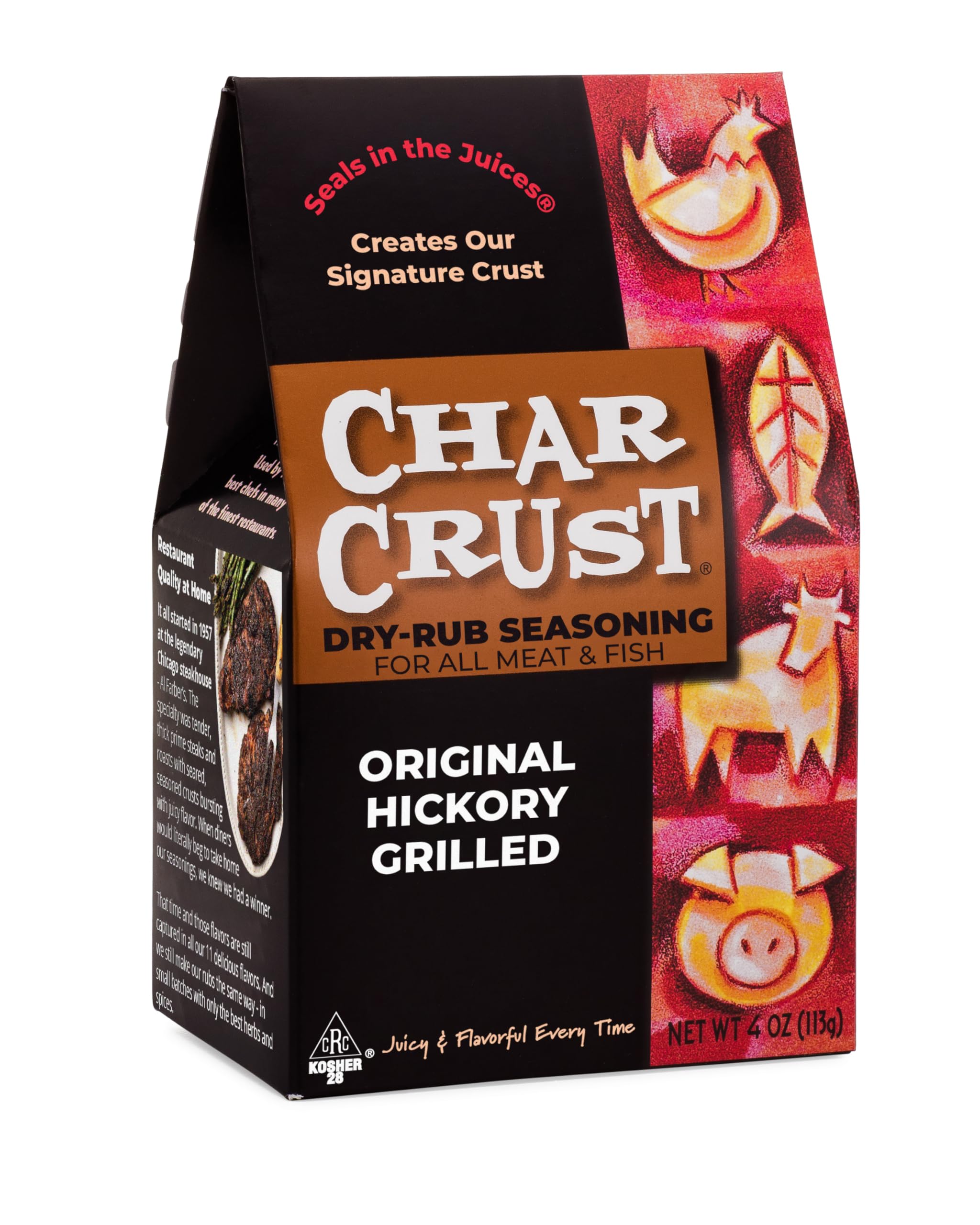 Product image of Char Crust Hickory Grill Rub Seasoning 4 oz 4 oz