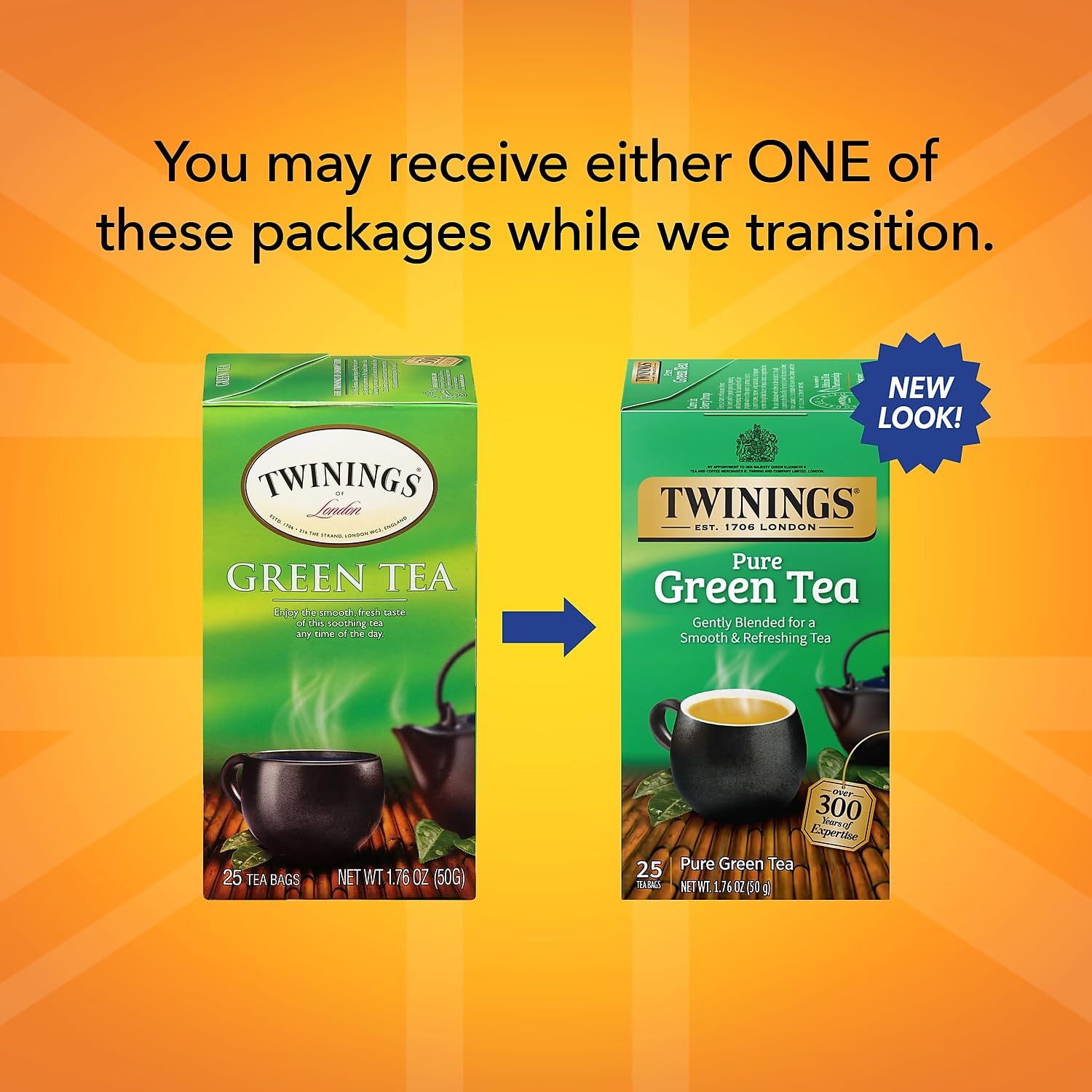 Product image of Twinings Green Tea Bags 1.76 oz 25 ct 1.76 oz 25 Count
