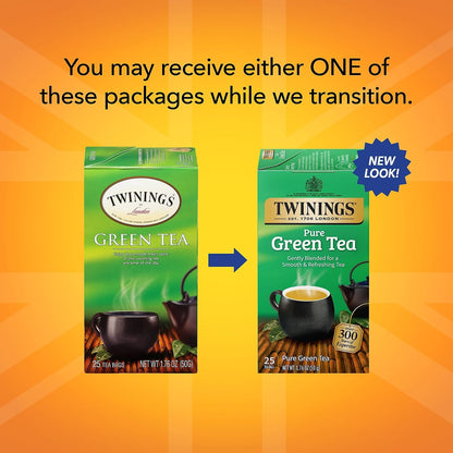 Product image of Twinings Green Tea Bags 1.76 oz 25 ct 1.76 oz 25 Count