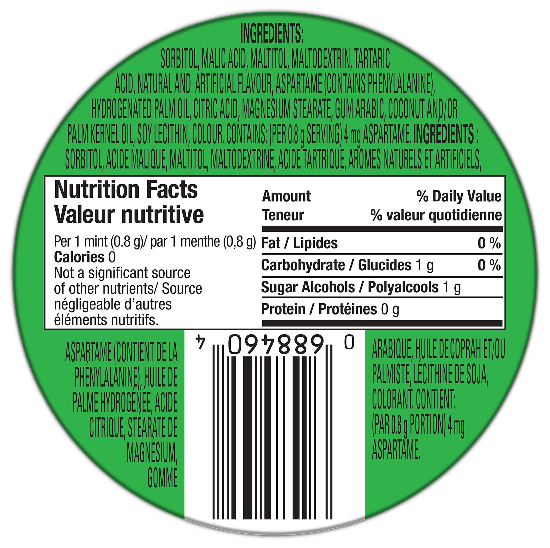 Product image of Ice Breakers Sour Fruits Sugar-Free Chewing Gum 1.5oz Pucks 1.52 oz 1.5 oz Pack of 6