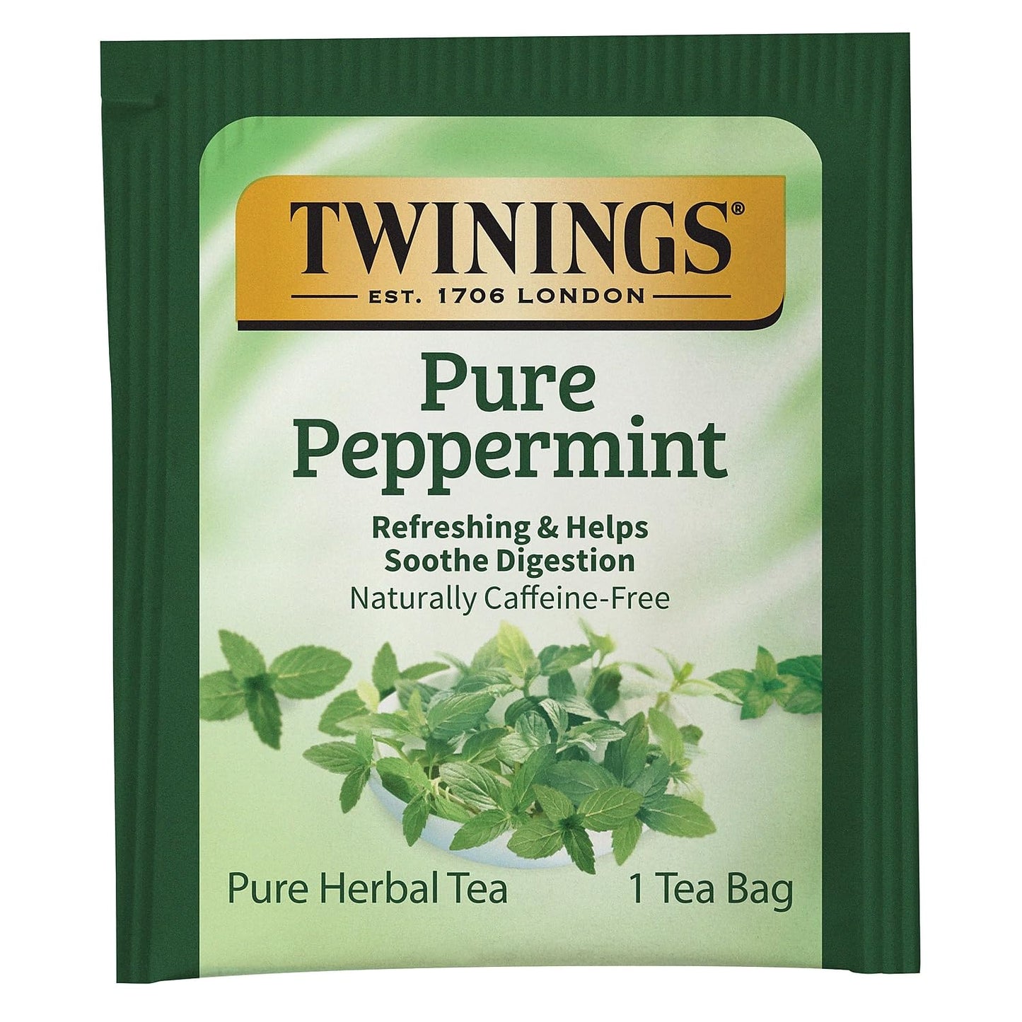 Product image of Twinings Pure Peppermint Tea 25 ct 25 Count