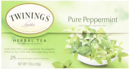 Product image of Twinings Pure Peppermint Tea 25 ct 25 Count
