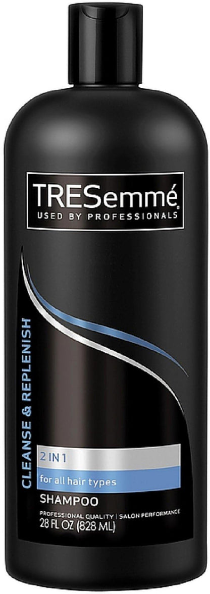 Product image of TRESemmé Shampoo 2-in-1 Cleanse and Replenish 28 oz 28 oz Pack of 2