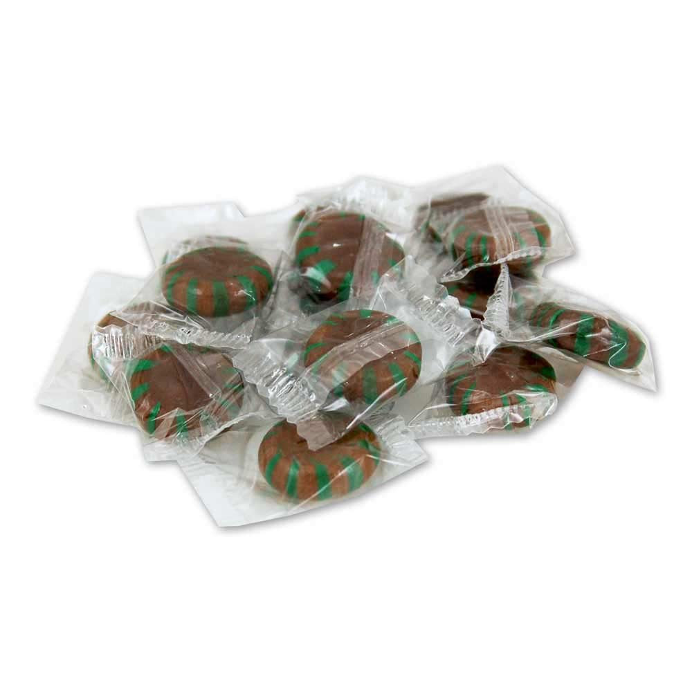 Product image of Starlight Chocolate Flavor Mints Bag 5 lb