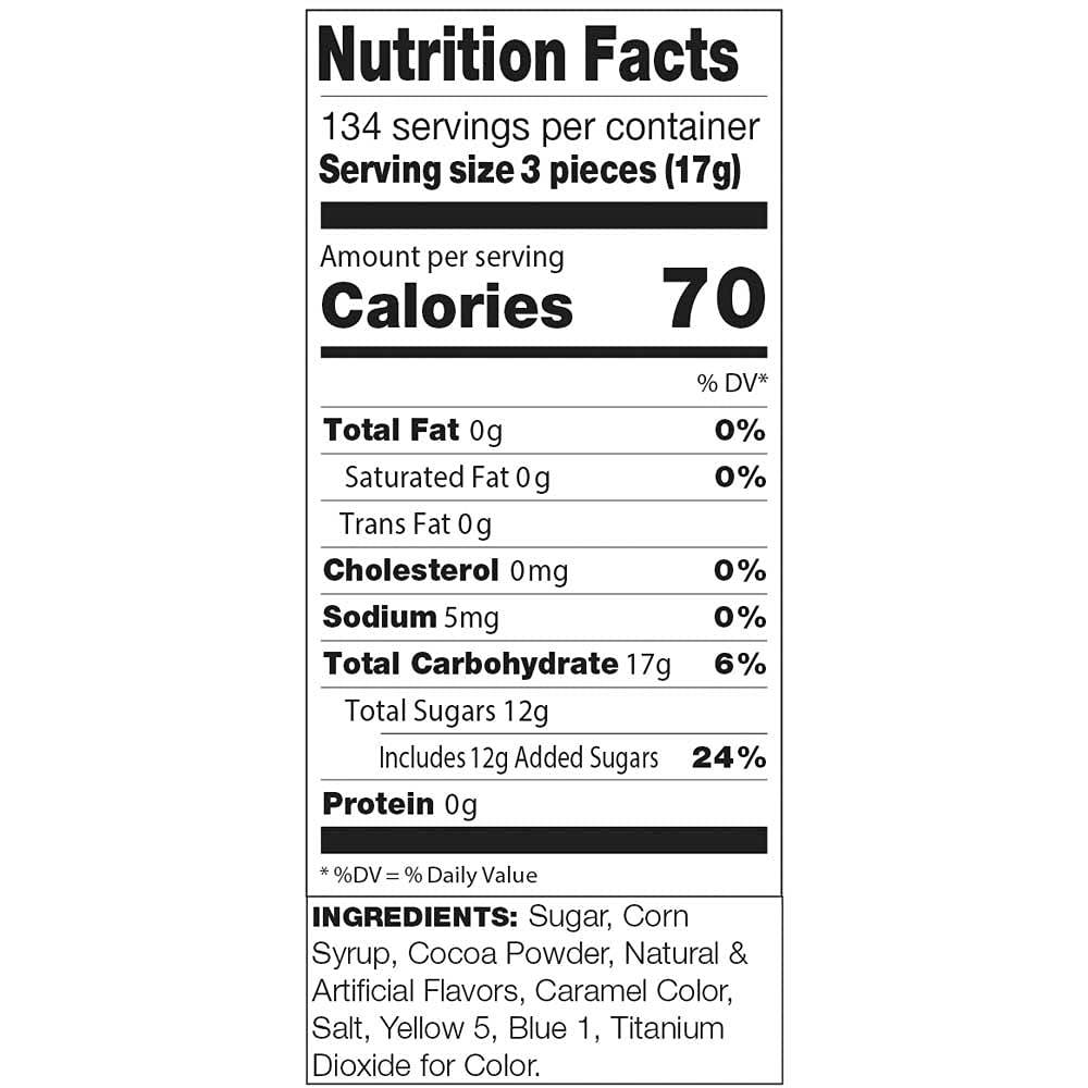 Product image of Starlight Chocolate Flavor Mints Bag 5 lb