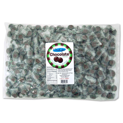 Product image of Starlight Chocolate Flavor Mints Bag 5 lb