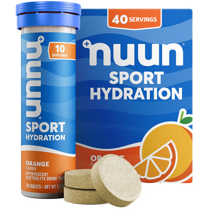 Product image of Nuun Sport Orange Electrolyte Drink Tablets 10 ct Pack of 4