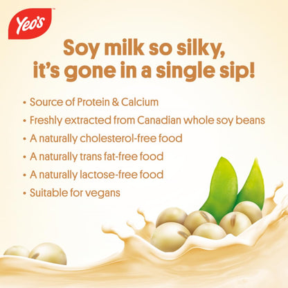 Product image of Yeo's Soy Bean Drink 10.1 oz 10.1 oz Pack of 12
