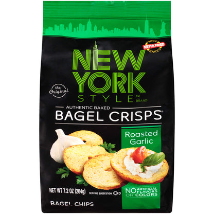 Product image of New York Style Bagel Crisps Roasted Garlic 7.2 oz 7.2 oz