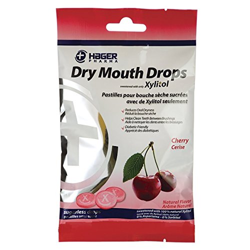 Product image of Hager Pharma Dry Mouth Drops Cherry Per Bag 2 oz 2 oz Pack of 3