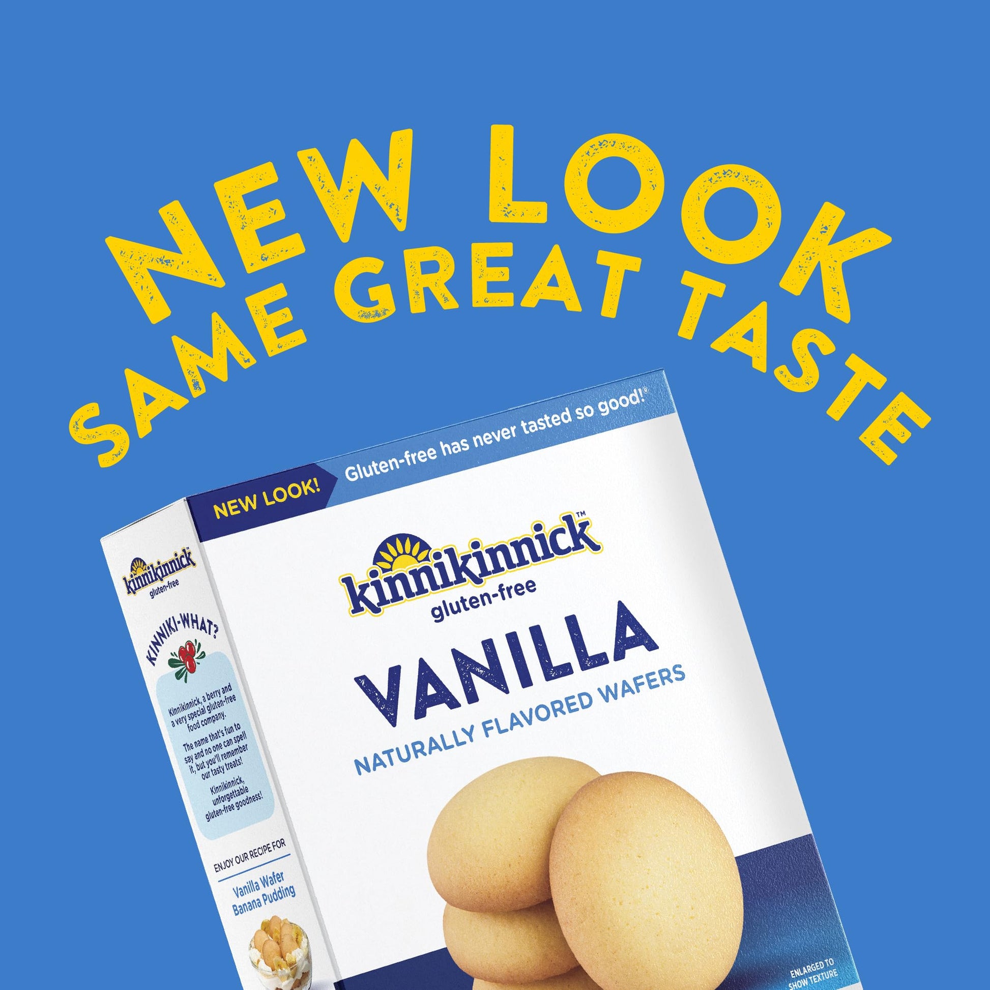 Product image of Kinnikinnick Vanilla Wafers Gluten Free Allergy Friendly Cookies Boxes 6.3 oz 6.3 oz Pack of 2