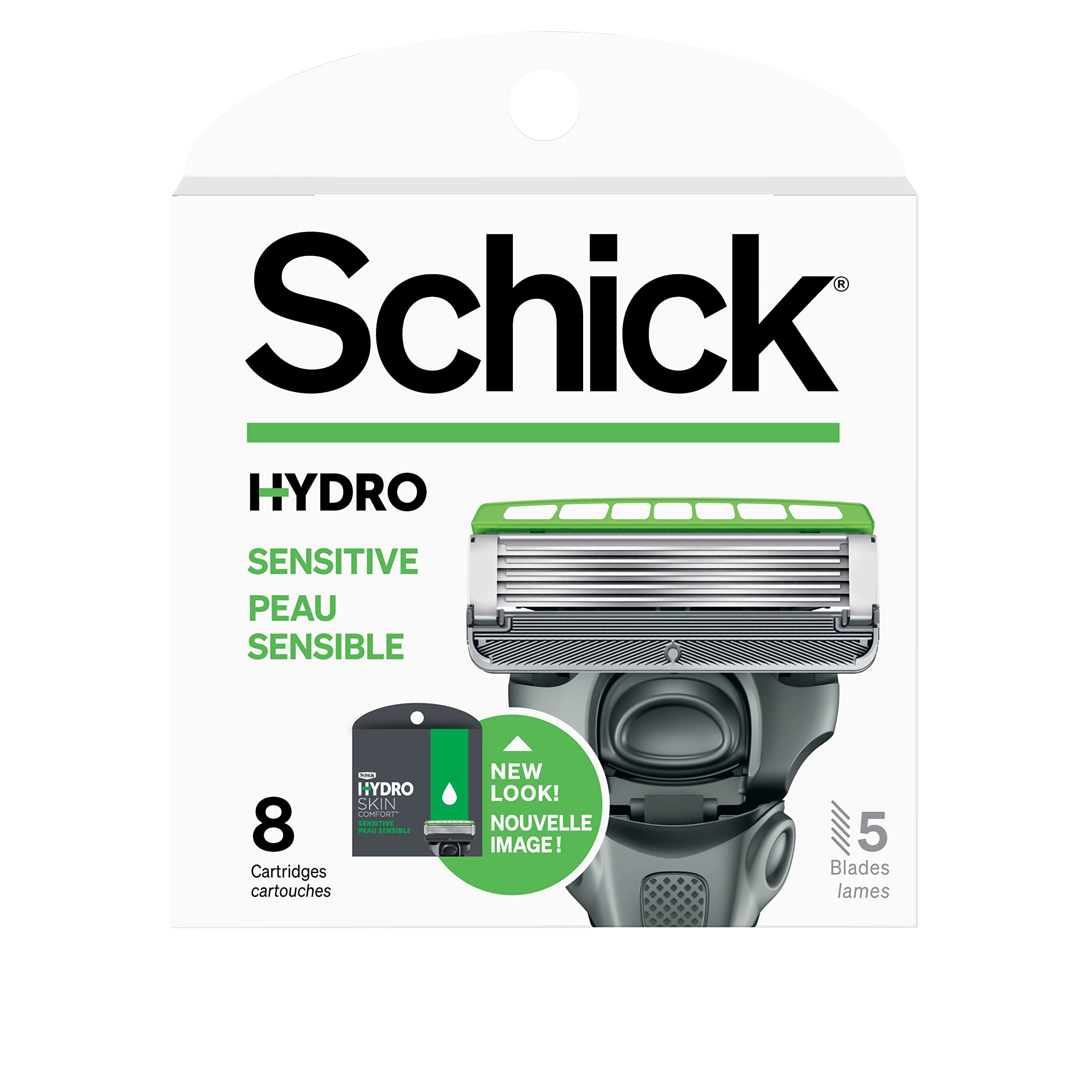 Product image of Schick Hydro 5 Sense Sensitive Skin Razor Refills Men 8 ct Pack of 1