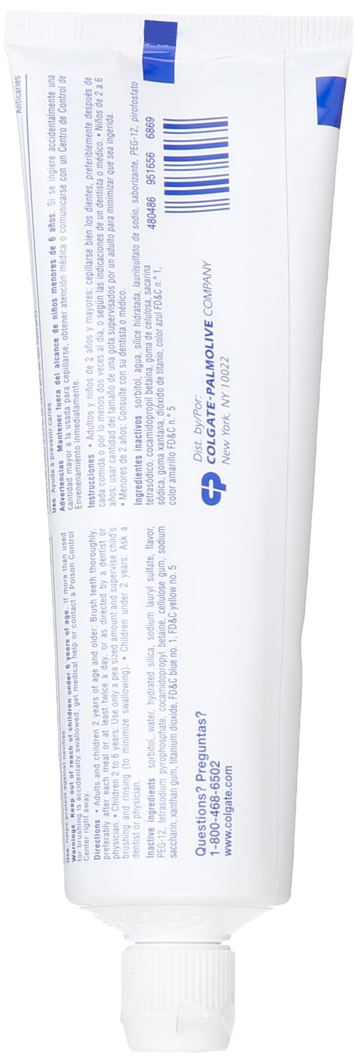 Product image of Colgate Triple Action Toothpaste Mint 4 oz 4 oz Pack of 6