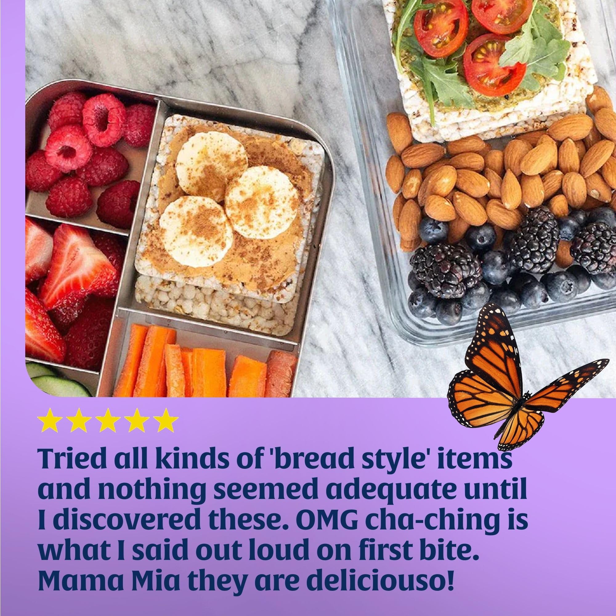 Product image of Lundberg Organic Thin Stackers Salt-Free Gluten-Free Vegan Kosher USDA Certified Organic Non-GMO Verified