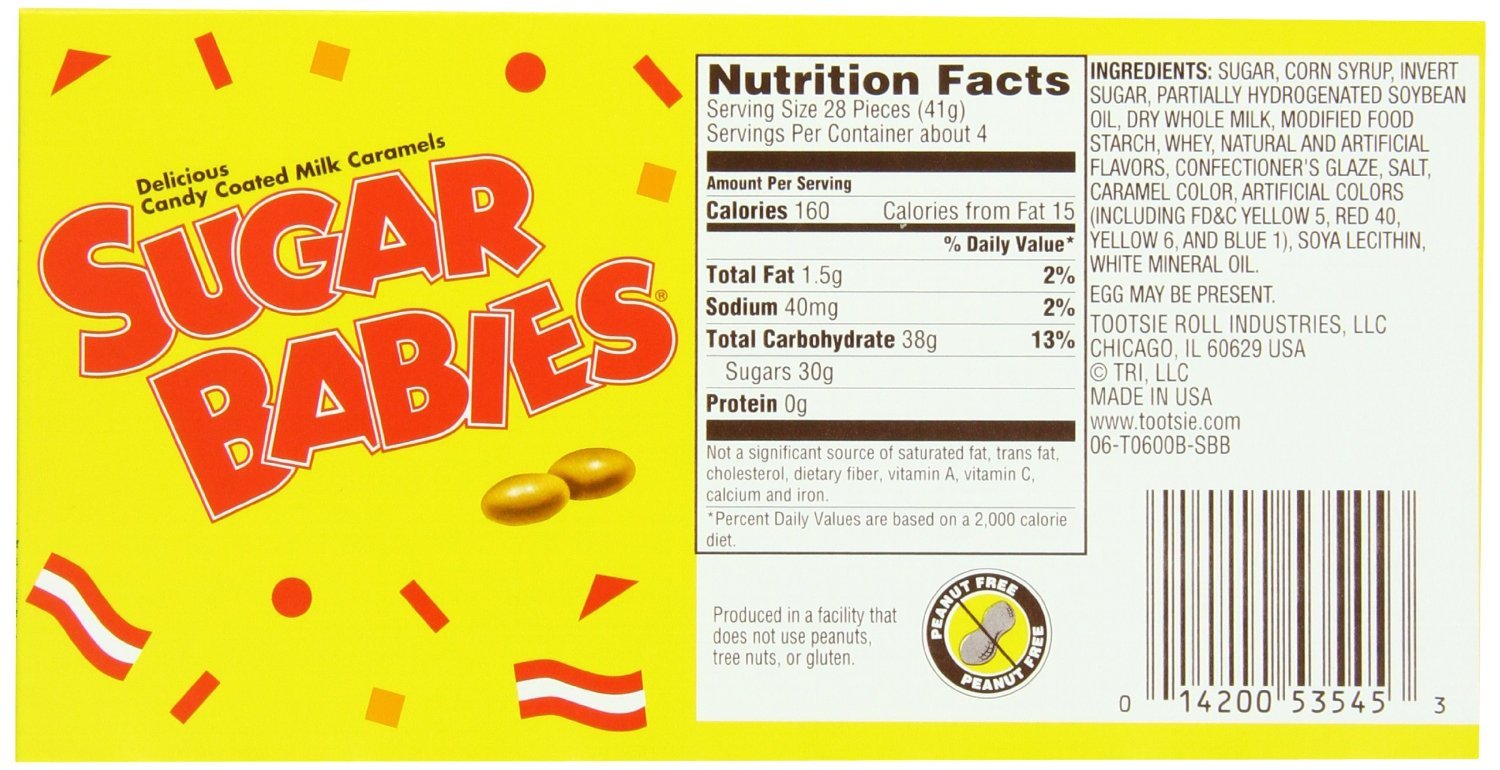 Product image of Sugar Babies Delicious Candy Coated Milk Caramels 6 oz 6 oz Pack of 3