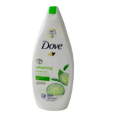 Product image of Dove Body Wash Nourishing and Restore Cucumber and Green Tea Scent 16.9 oz 16.9 oz Pack of 3