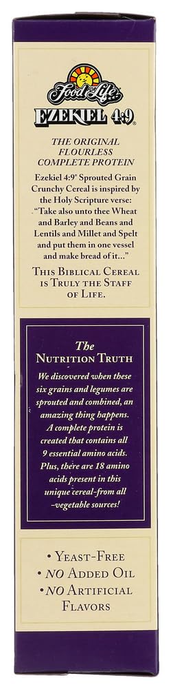 Product image of Food For Life Ezekiel 4:9 Sprouted Whole Grain Cereal Cinnamon Raisin 16 oz 16 oz