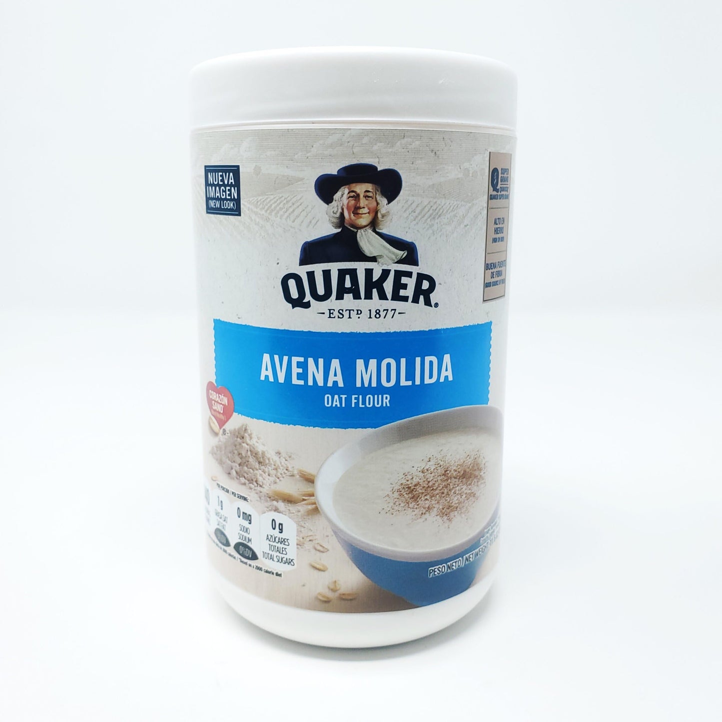 Product image of Quaker Oat Flour Iron Avena Molida 10.9 oz 10.9 oz