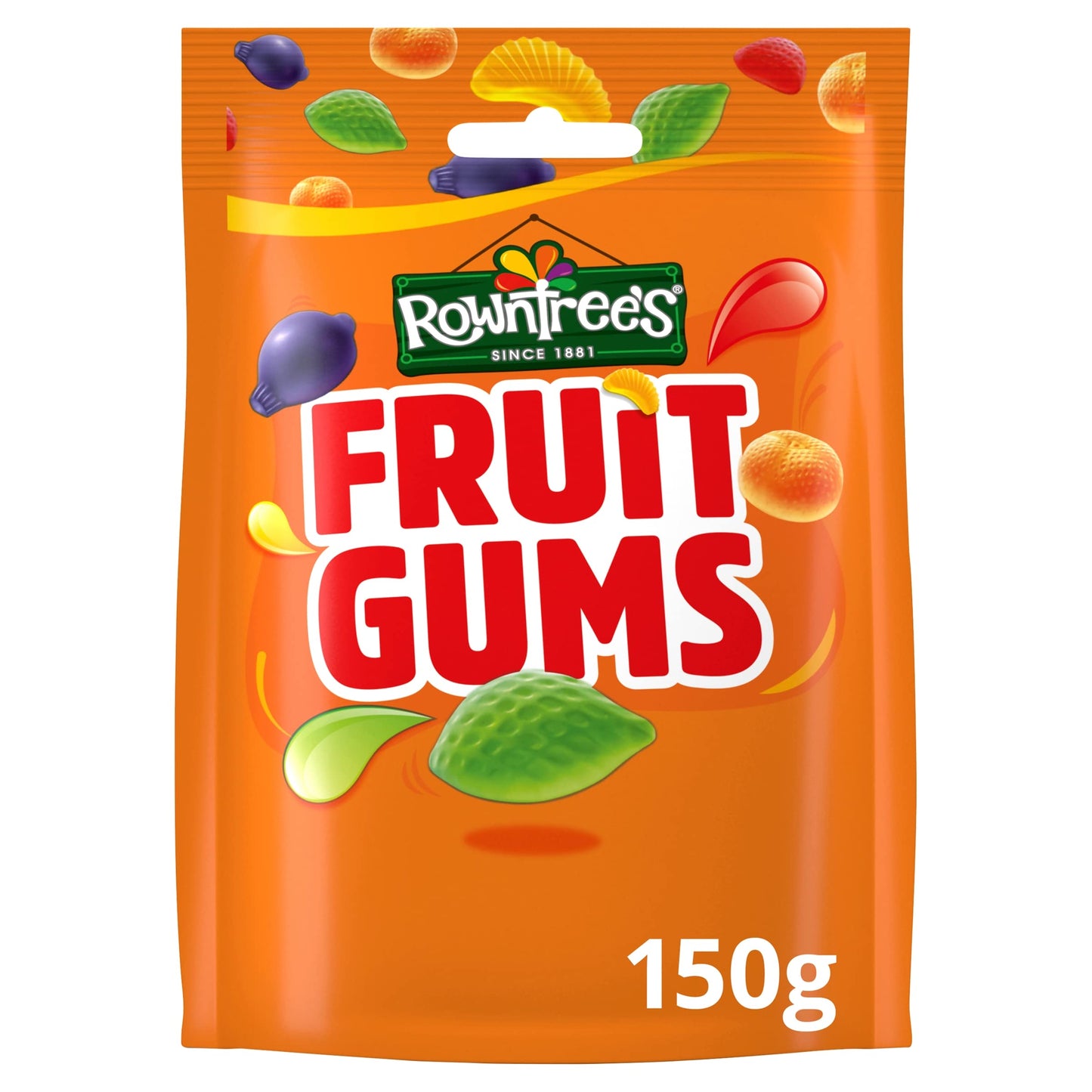 Product image of Rowntree's Fruit Gums Sweets Sharing Pouch 5.29 oz 5.29 oz