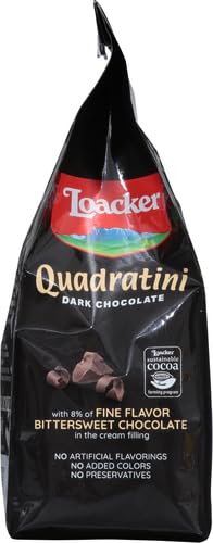 Product image of Loacker Quadratini Dark Chocolate Wafer Cookies 8.82 oz 8.82 oz