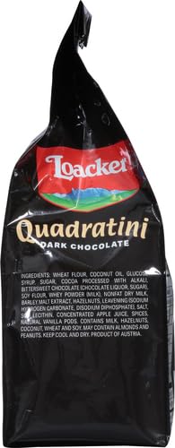 Product image of Loacker Quadratini Dark Chocolate Wafer Cookies 8.82 oz 8.82 oz