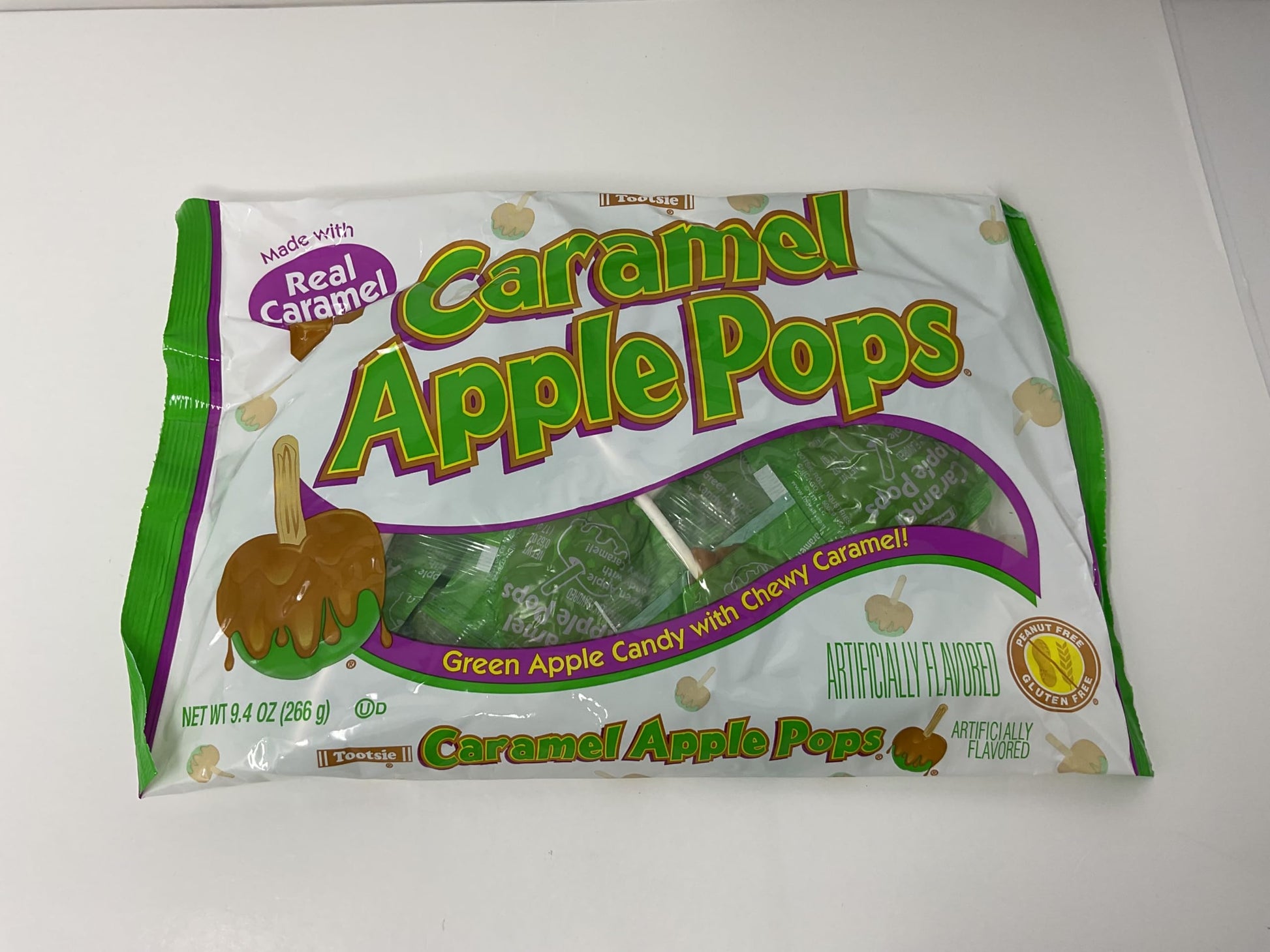 Product image of Tootsie Roll Caramel Apple Pops Green 9.4 oz Bag 9.4 oz