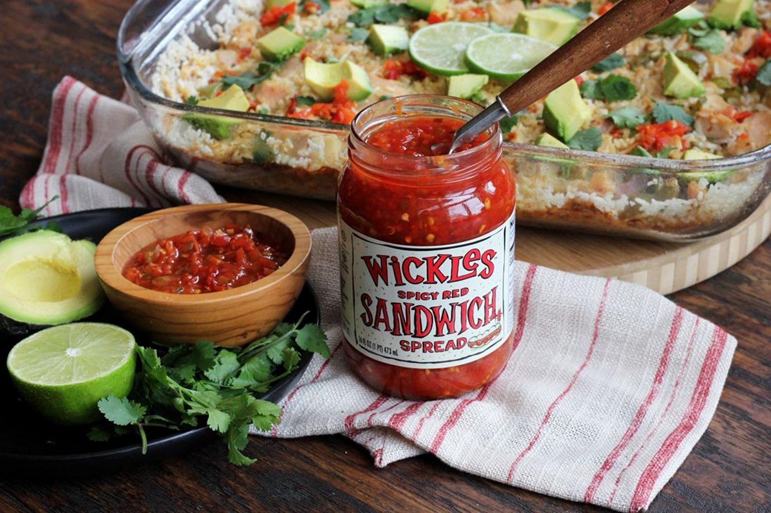 Product image of Wickles Spicy Red Sandwich Spread 16 oz 16 oz Pack of 2