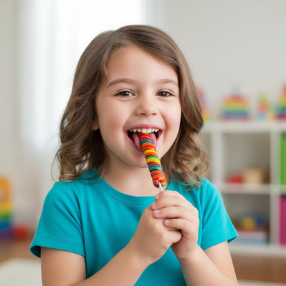 Product image of Adams and Brooks Mini Unicorn Pops Candy 24 ct Tub 24 Count