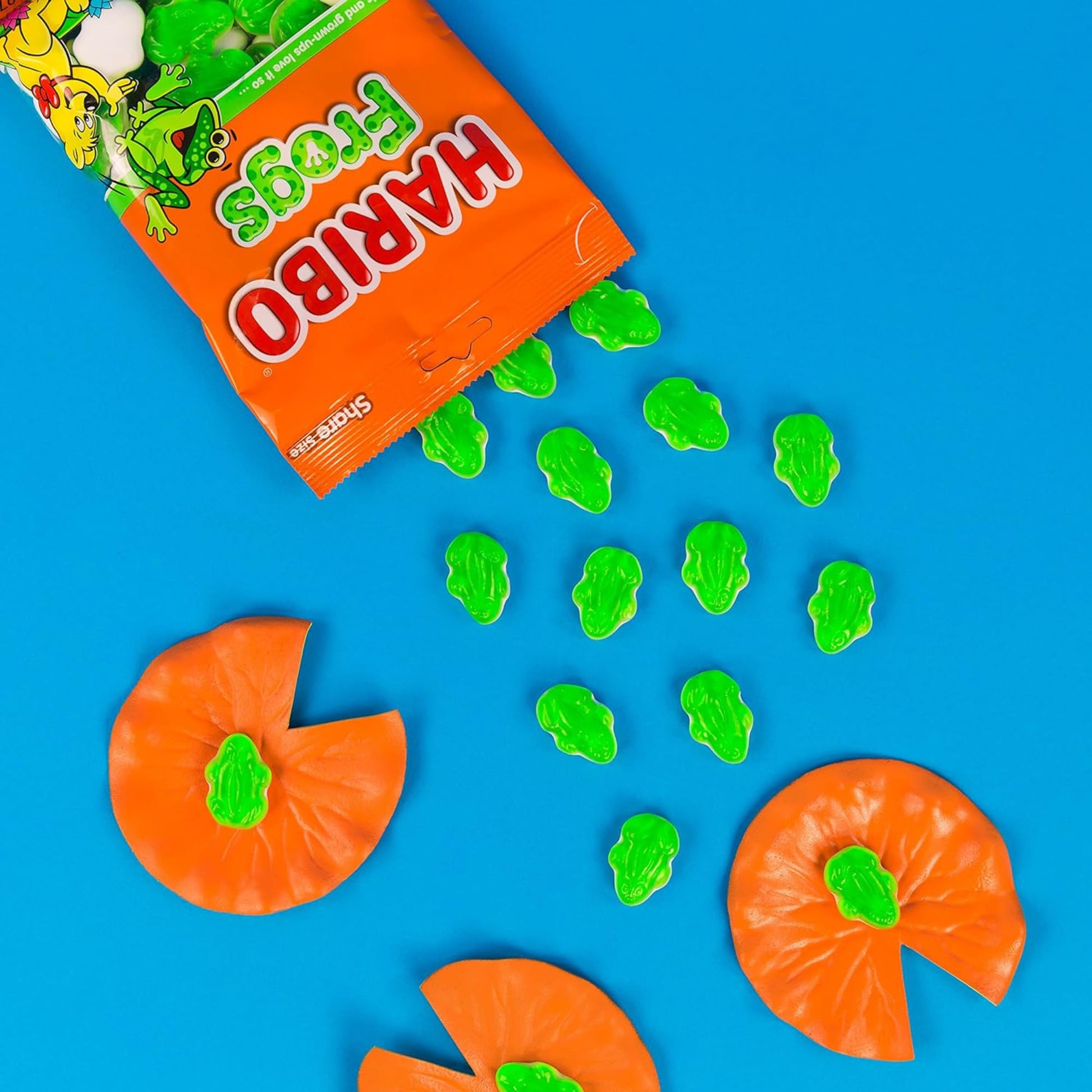 Product image of Haribo Gummi Frogs Candy 5 oz 5 oz Pack of 4