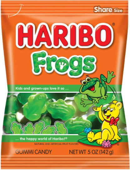 Product image of Haribo Gummi Frogs Candy 5 oz 5 oz Pack of 4