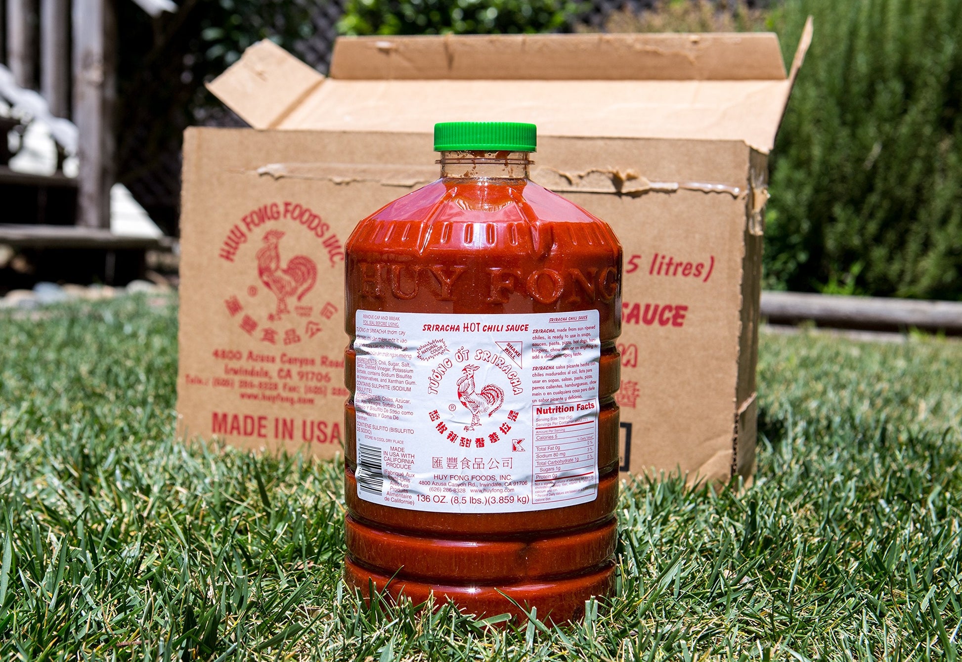 Product image of Huy Fong Sriracha Chili Sauce 8.5 lb