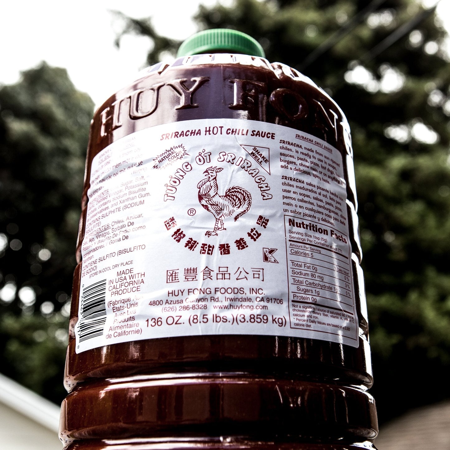 Product image of Huy Fong Sriracha Chili Sauce 8.5 lb