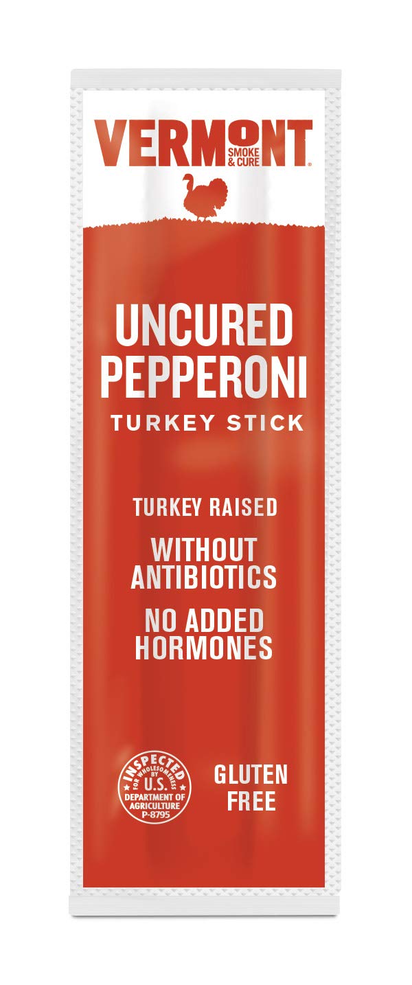 Product image of Vermont Smoke and Cure Turkey Mini Jerky Sticks Meat Sticks Pack Keto High Protein Low Sugar Gluten Free