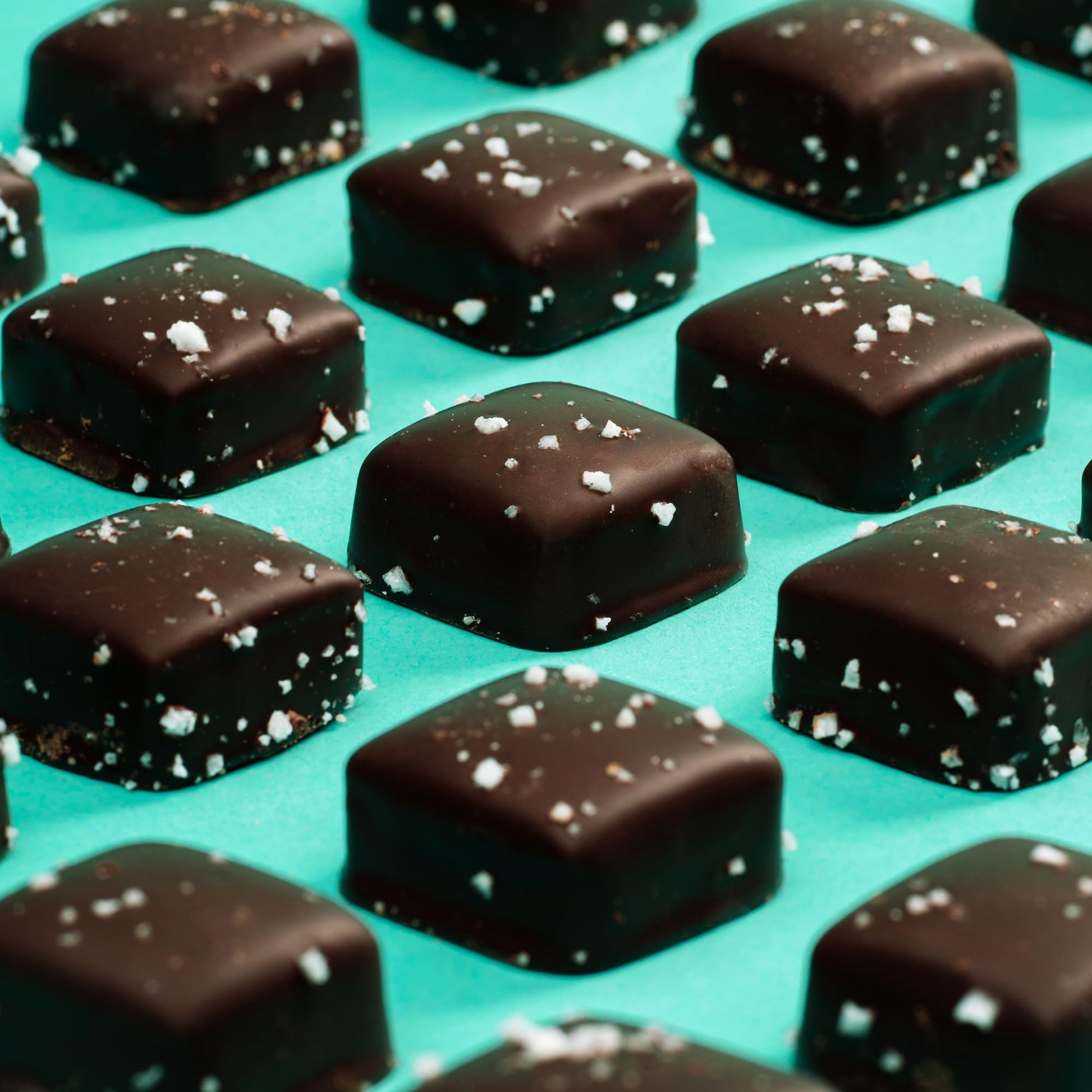 Product image of Cocomels Chocolate-covered Coconut Milk Caramels Sea Salt Organic Dairy-Free 1 oz 1 oz Pack of 15